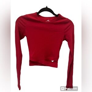 Red Hollister Top
